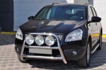 Nissan Qashqai 2010–2014 Frontbåge WT018 (rostfritt stål) foto 3