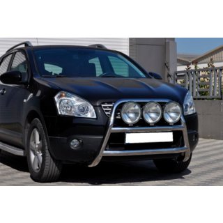 Frontbåge WT018 (rostfritt stål) Nissan Qashqai 2010–2014 foto 2
