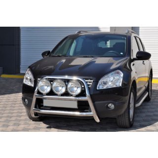 Frontbåge WT018 (rostfritt stål) Nissan Qashqai 2010–2014 foto 3