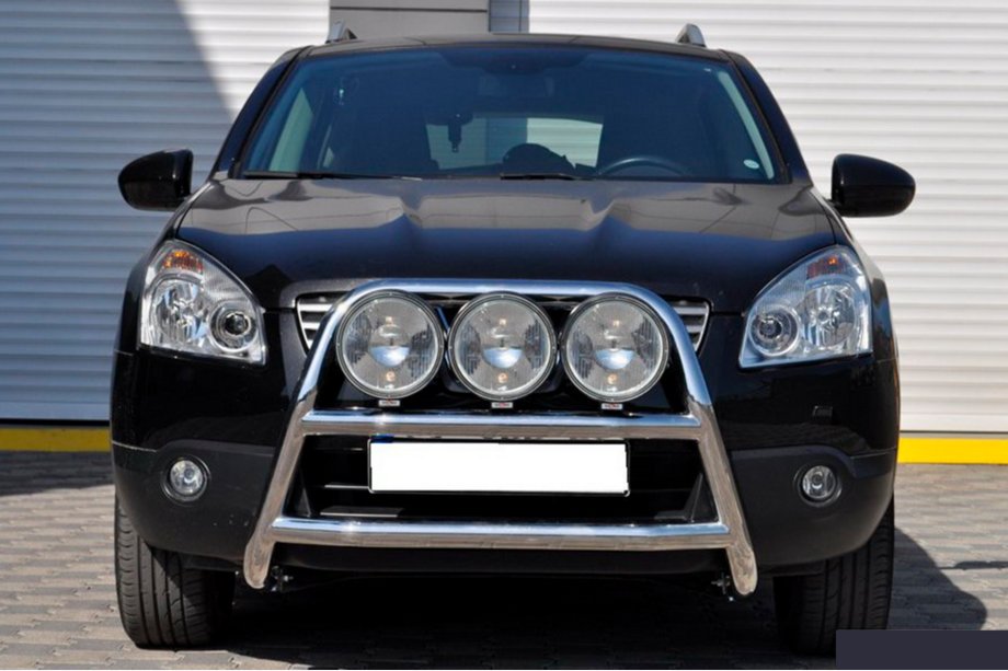 Nissan Qashqai 2010–2014 Frontbåge WT018 (rostfritt stål) Image