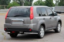 Nissan X-trail T31 2007–2014 Bakre hörn AK003 (2 st, rostfritt) foto 1