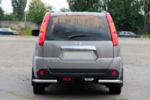 Nissan X-trail T31 2007–2014 Bakre hörn AK003 (2 st, rostfritt) foto 2