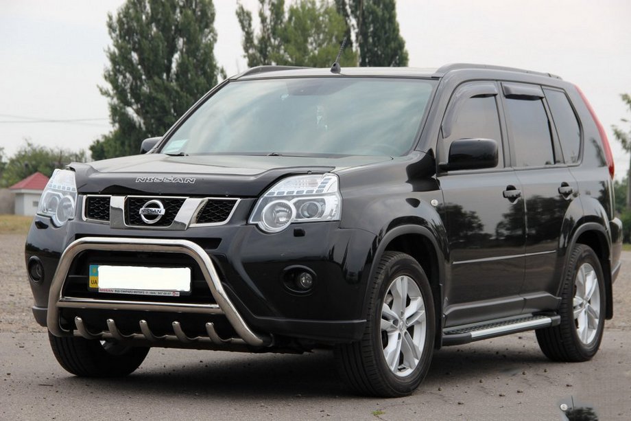 Nissan X-trail T31 2007–2014 Frontbåge WT003 (rostfritt stål) Foto 4
