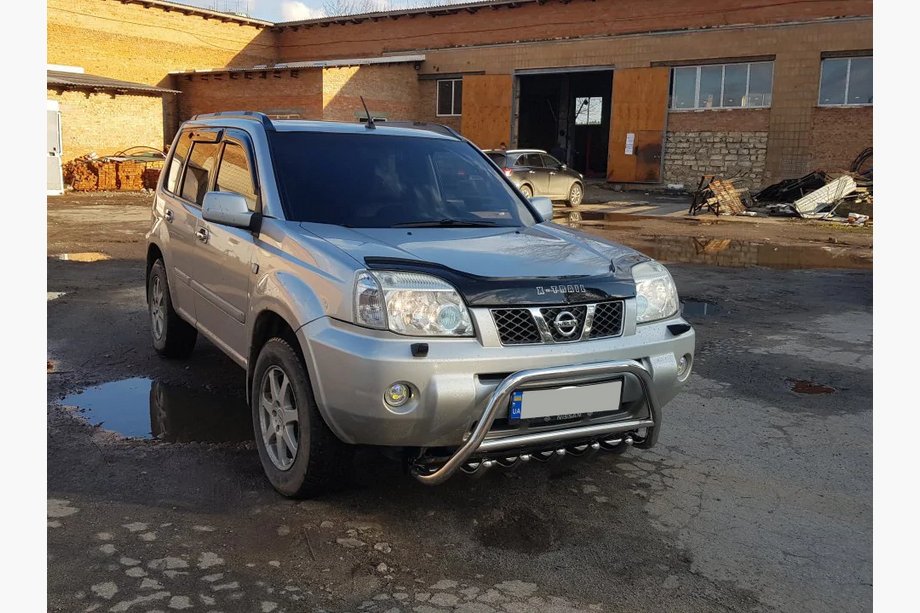 Nissan X-trail T31 2007–2014 Frontbåge WT003 (rostfritt stål) Foto 9