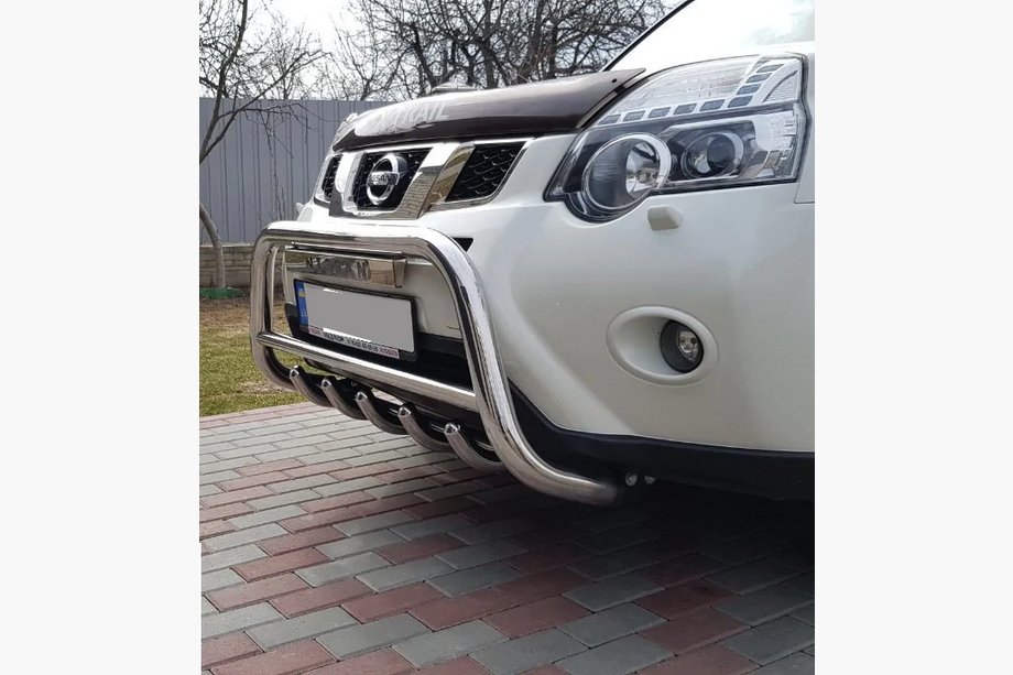 Nissan X-trail T31 2007–2014 Frontbåge WT003 (rostfritt stål) Foto 12
