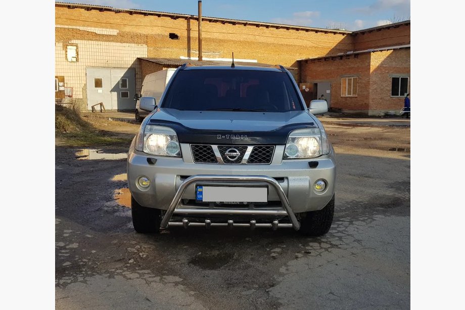Nissan X-trail T31 2007–2014 Frontbåge WT003 (rostfritt stål) Foto 7