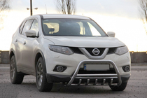 Nissan X-trail T32/Rogue 2014–2021 Frontbåge WT003 (rostfritt stål) foto 5