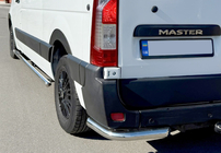 Renault Master 2011–2023 Sidorör BB002 (2 st, rostfritt) foto 8