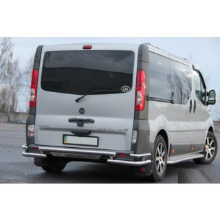 Bakre skyddsbåge AK-Special (rostfritt) Opel Vivaro 2001–2015 foto 4