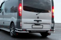 Renault Trafic 2001–2015 Bakre skyddsbåge AK-Special (rostfritt) foto 6