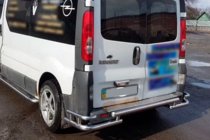 Renault Trafic 2001–2015 Bakre skyddsbåge AK-Special (rostfritt) foto 1