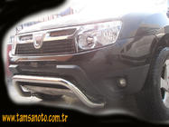 Dacia Duster 2008–2018 Främre frontbåge ST011 (rostfri) foto 5