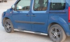 Mercedes Citan 2013–2021 Sidorör (2 st, rostfritt) foto 2
