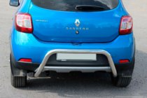 Renault Sandero 2013–2022 Bakre skyddsbåge AK007 (rostfritt) foto 1