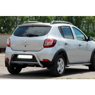 Bakre skyddsbåge AK007 (rostfritt) Dacia Sandero 2013–2020 foto 4