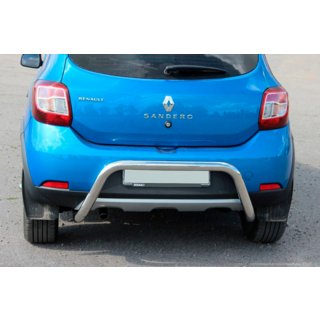 Bakre skyddsbåge AK007 (rostfritt) Dacia Sandero 2013–2020 foto 3