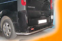 Opel Vivaro 2001–2015 Bakre skyddsbåge AK005 (rostfritt stål) foto 2