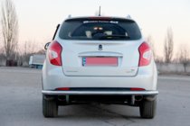 SsangYong Korando 2010–2019 Bakre skyddsbåge AK005 (rostfritt) foto 2