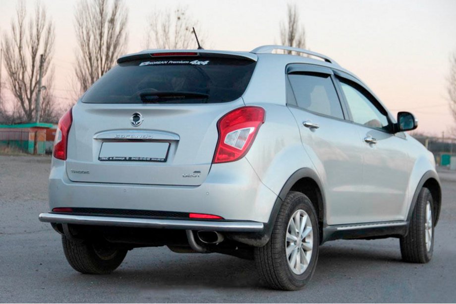 SsangYong Korando 2010–2019 Bakre skyddsbåge AK005 (rostfritt) Image