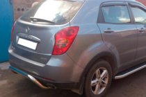 SsangYong Korando 2010–2019 Bakre skyddsbåge AK007 (rostfritt) foto 2