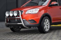 SsangYong Korando 2010–2019 Frontbåge WT018 (rostfritt stål) foto 2