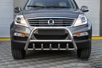 SsangYong Rexton I 2001–2017 Frontbåge WT003 (rostfritt stål) foto 3