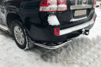 Toyota Land Cruiser 200 2007–2021 Bakre hörn AK003 (2 st, rostfritt) foto 1