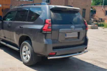 Toyota Land Cruiser Prado 150 2009–2023 Bakre båge AK002 (rostfritt stål) foto 7