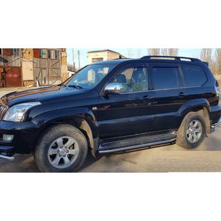 Tröskelskydd BB004 (2 st, rostfritt) Toyota Land Cruiser Prado 120 2002–2009 foto 2