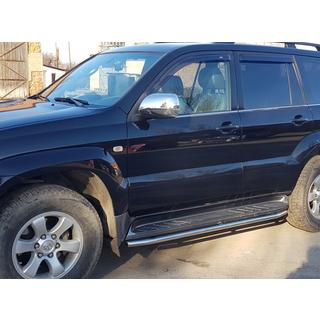 Tröskelskydd BB004 (2 st, rostfritt) Toyota Land Cruiser Prado 120 2002–2009 foto 3