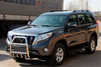 Toyota Land Cruiser Prado 150 2009–2023 Frontbåge QT007 (rostfritt stål) foto 2