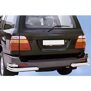 Bakre hörndelar AK003-Double (2 st, rostfritt) Toyota Land Cruiser 100 1998–2007 foto 4