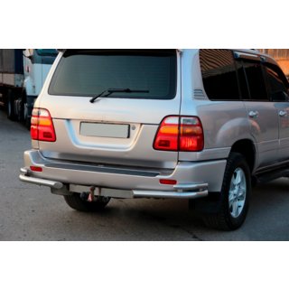 Bakre hörndelar AK003-Double (2 st, rostfritt) Toyota Land Cruiser 100 1998–2007 foto 2