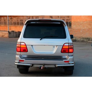 Bakre hörndelar AK003-Double (2 st, rostfritt) Toyota Land Cruiser 100 1998–2007 foto 3