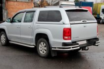 Volkswagen Amarok 2010–2022 Bakre hörndelar AK003-Double (2 st, rostfritt) foto 5