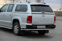 Volkswagen Amarok 2010–2022 Bakre skyddsbåge AK005-2 (2 st, rostfritt stål) foto 2