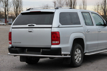 Volkswagen Amarok 2010–2022 Bakre skyddsbåge AK005-2 (2 st, rostfritt stål) foto 1