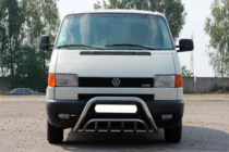 Volkswagen T4 Transporter 1990–2003 Frontbåge WT002 60 mm (rostfritt stål) foto 2