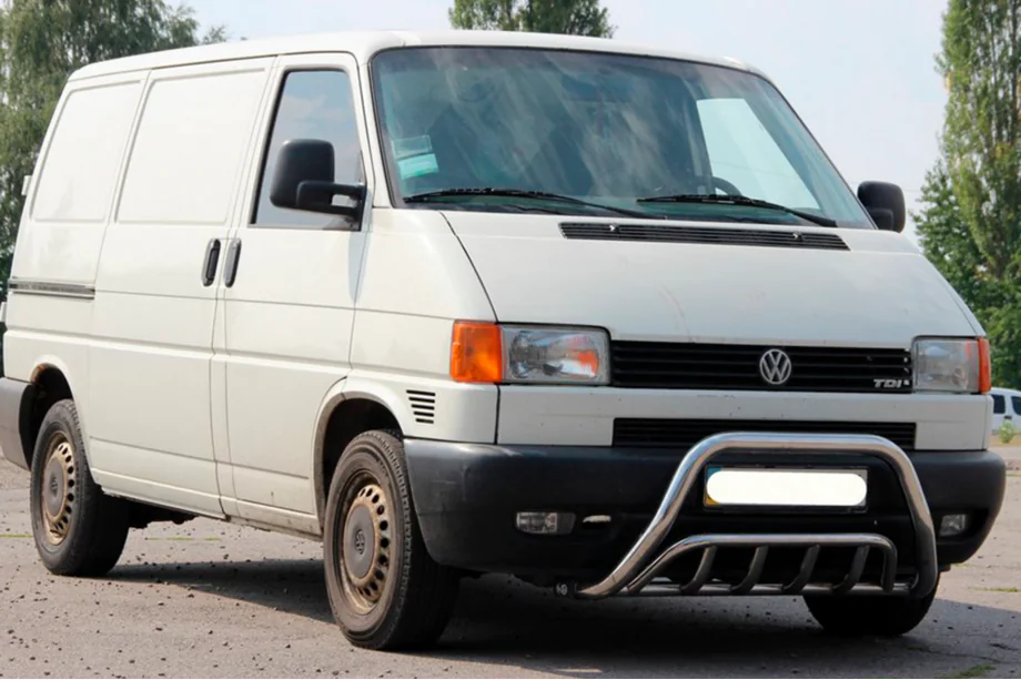 Volkswagen T4 Transporter 1990–2003 Frontbåge WT002 60 mm (rostfritt stål) Image