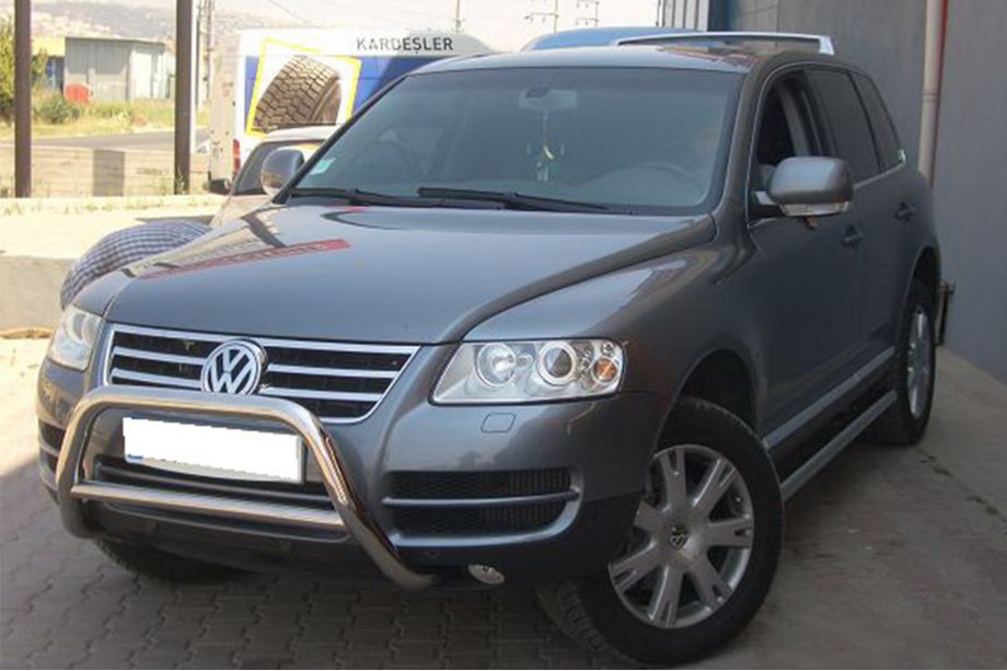 Volkswagen Touareg 2002–2010 Frontbåge WT005 Colt (rostfritt stål) Foto 6