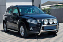 Volkswagen Tiguan 2007–2016 Frontbåge WT018 (rostfri) foto 3