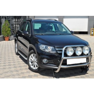 Frontbåge WT018 (rostfri) Volkswagen Tiguan 2007–2016 foto 1