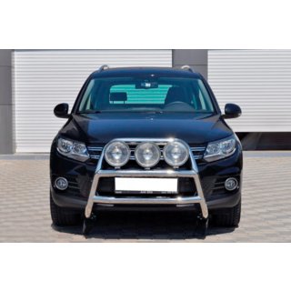 Frontbåge WT018 (rostfri) Volkswagen Tiguan 2007–2016 foto 2