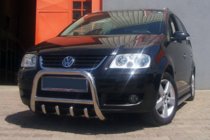 Volkswagen Touran 2003–2010 Frontbåge QT006 (rostfritt stål) foto 1