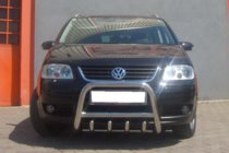 Volkswagen Touran 2003–2010 Frontbåge QT006 (rostfritt stål) foto 2
