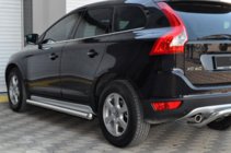 Volvo XC60 2009–2017 Sidorör BB004 (2 st, rostfritt stål) foto 2