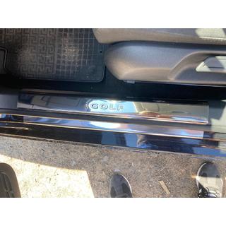 Invändiga tröskelskydd (2 st, rostfritt stål) Volkswagen Golf 6 2008–2014 foto 2