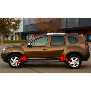 Dörrlister (4 st, rostfritt stål) Dacia Duster 2008–2018 foto 1