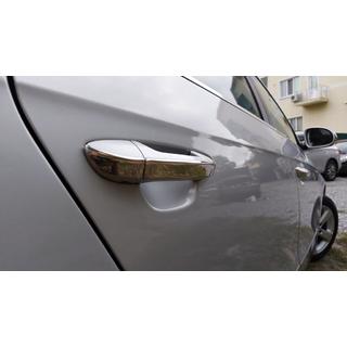 Platta dörrhandtagskåpor (4 st, rostfritt stål) Volkswagen Passat B6 2006–2012 foto 1