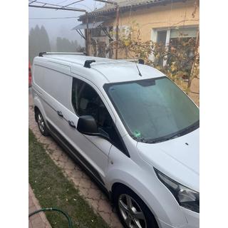 Takräckets tvärbalkar för originalfästpunkter, låsbara med nyckel (2 st) Ford Courier 2014–2023 foto 1